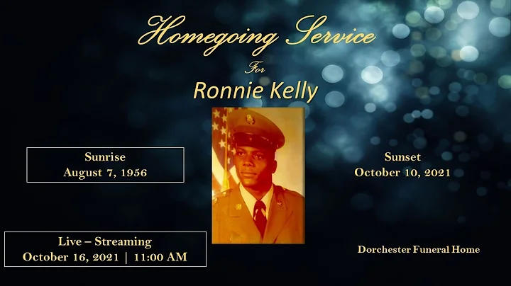 Celebration of Life for Ronnie Kelly