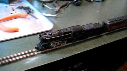 Kitbashed N Scale Minitrix PRR E6s Atlantic-Part 1