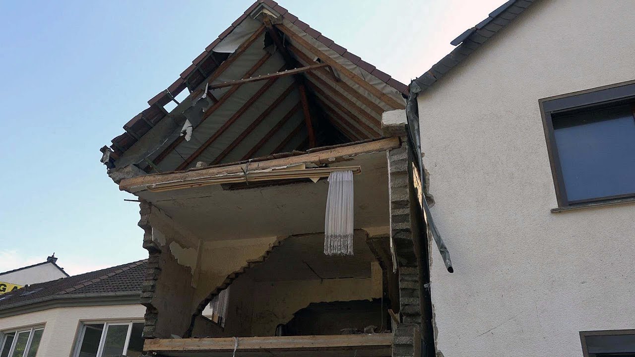 Jahrhundertflut- Bahnhof Kreuzberg (Ahr) 17.07.2021
