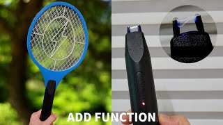 High Voltage Generator(Stun Gun) | How to Make a High Voltage Generator from an Old Mosquit Swatter