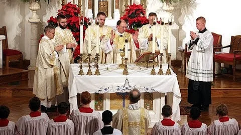 Homily at Christmas midnight Mass Dec. 25, 2018