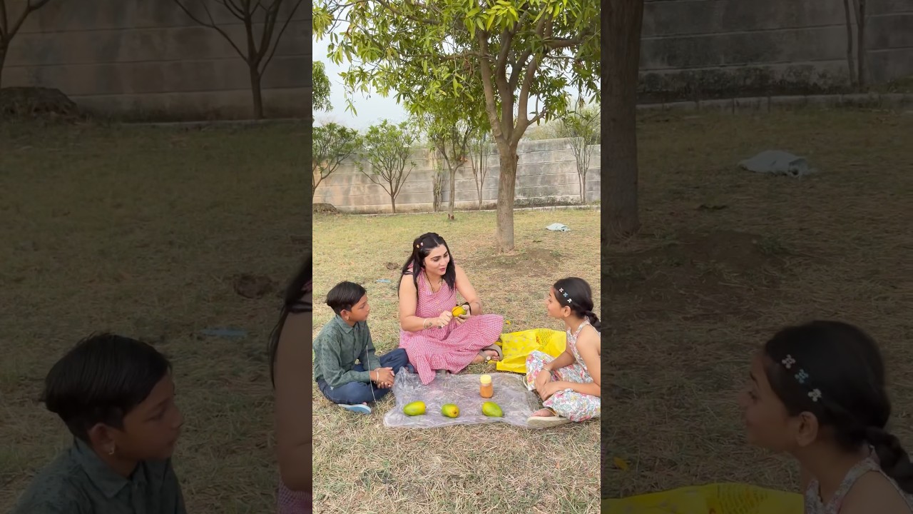 केरी तोड़ के आया मजा🥭😋 #youtubeshorts #shorts #mango #summerofgoals @Kajalsoni_vlogs ￼