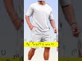 Men’s Co-ord Set Style 🔥 Casual Summer Outfit #shortsviral  #summeroutfit #mensfashion