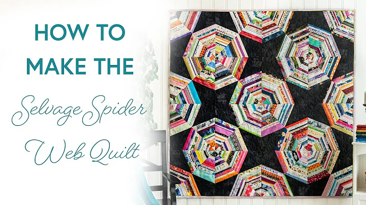 How to Make a Selvage Spider Web Quilt | a Shabby ...