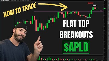 Day Trading a Pattern - Flat Top Breakout | $APLD