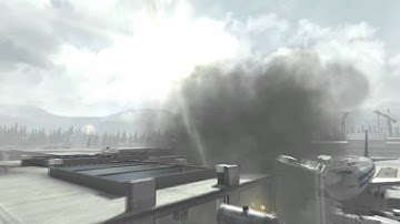 MW3 - Amazing throwing knife kill in Terminal!