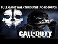 Call of Duty Ghosts FULL Game Walkthrough - No Commentary (PC 4K 60FPS)