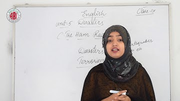 9th Class_English_Unit 05_Chapter 03_"The Ham Radio"