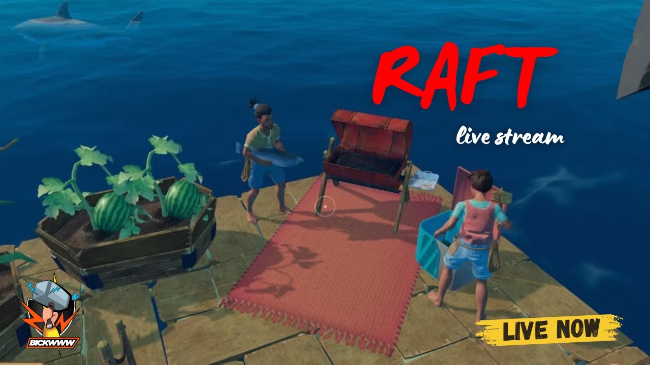 RAFT: Sinking or Swimming? @nimkigaming | part 3 | hindi live stream ...