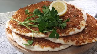 ERATEC TAŞFIRINDA LAHMACUN/Lahmacun Rezept/Çıtır Çıtır ENFES