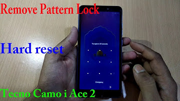 Tecno Camon i Ace 2X (KB2J) Hard reset| Remove pattern password