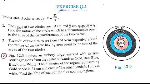 Area related to circle //Exercise 12.1 Question 3 Class- 10 maths chapter 12 @MV GENIUS