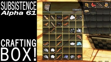 Crafting Box! | Subsistence Single Player Gameplay | EP 614 | Season 5