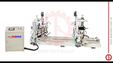 Máy Cắt khoan 2 đầu tự động giá rẻ SM2400 2CDI