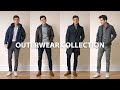 A minimalist mens outerwear collection  mens wardrobe tips