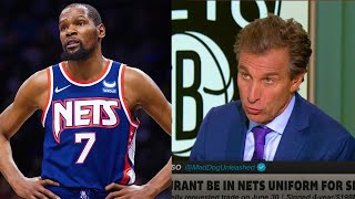 Chris Mad Dog Russo Calls Out Kevin Durant for Leaving Nets! Brooklyn Nets Trade ESPN First Take NBA
