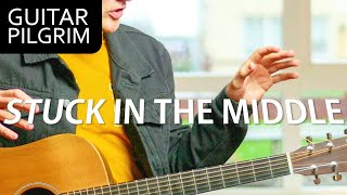 HOW TO PLAY STUCK IN THE MIDDLE WITH YOU | Guitar Pilgrim chords