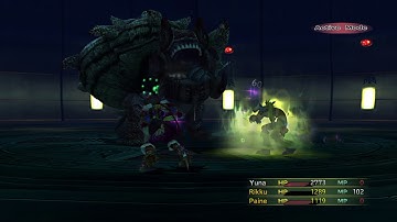 Final Fantasy X-2 HD Remaster - Via Infinito Cloister 60 - Concherer Battle w/  3x Berserkers