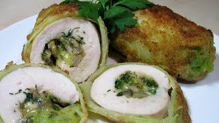 Куриные рулеты по - Царски / Очень Вкусные на Праздничный стол Куриные рулеты по - Царски / Очень Вкусные на Праздничный стол