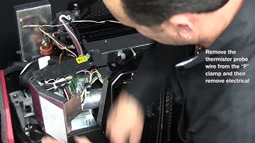 Phoenix DryMAX XL   How to Remove the Thermistor Probe