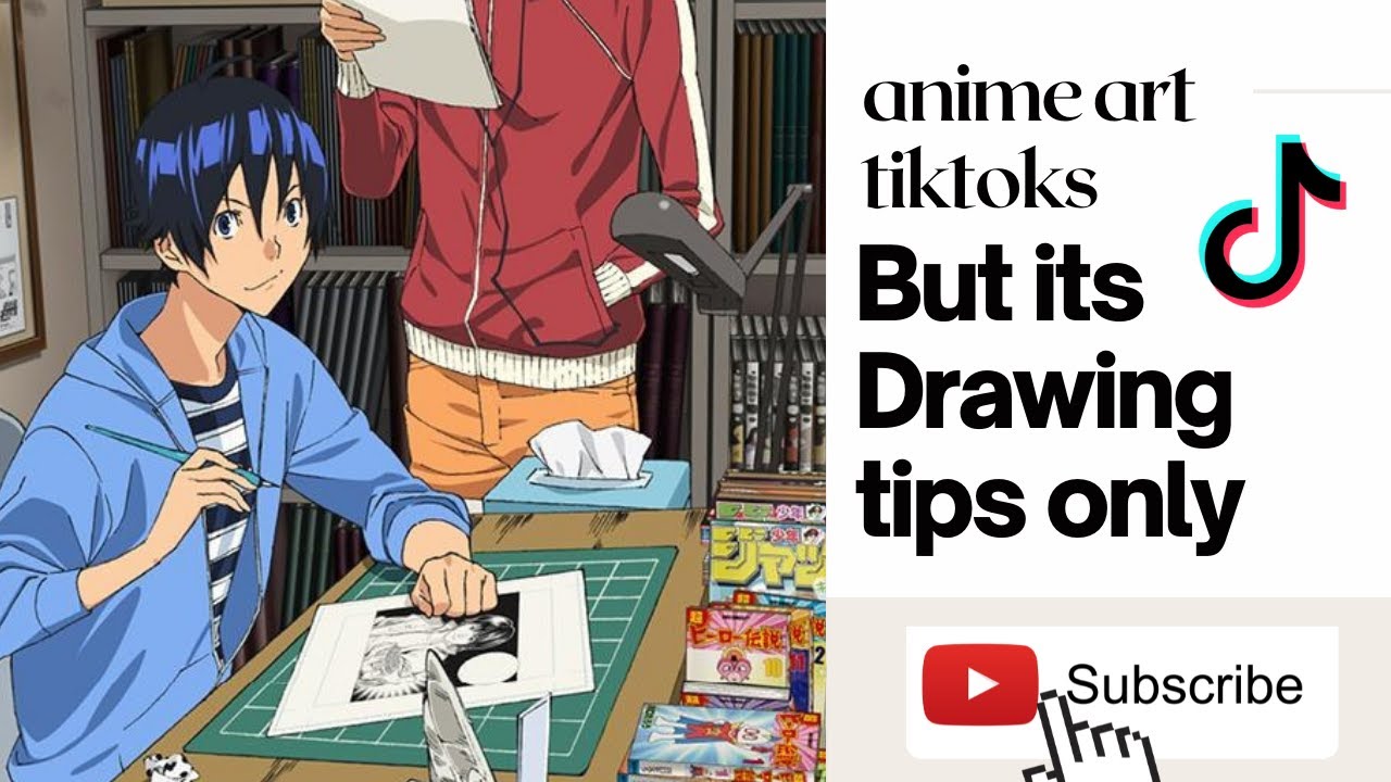 Anime art tiktoks but it's drawing tips only TikTok Compilation YouTube