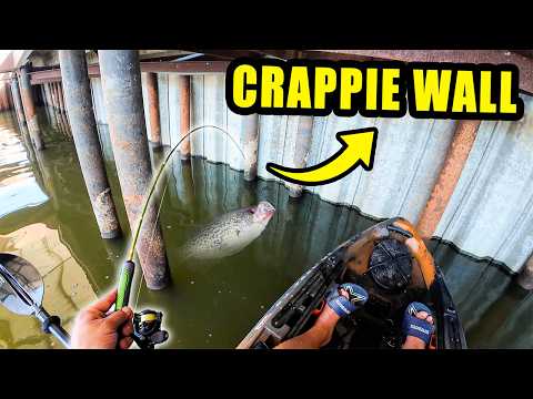 I FOUND THE GREAT WALL OF CRAPPIE!! SUMMER CRAPPIE FISHING 2026!!
