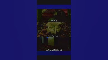 قل لا املك لنفسي ضرا ولا نفعا #قرآن #تلاوة_خاشعة #المصحف #اكسبلور #ترند