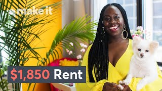 Living In An $1,850/Month Loft in Yonkers, NY | Unlocked