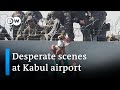 Afghanistan: Families desperate to leave remain stuck at Kabul airport | DW News