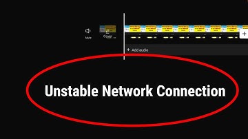 Capcut Fix Unstable network connection Problem Solve In Capcut template