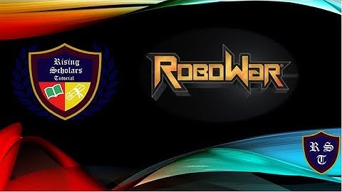 Robowar in megalio at St. John college | robo vs silverfoxx | waar between two wedge robos