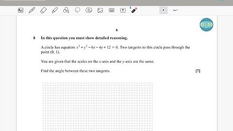 AS-Level maths June 2023 Question 8 Paper 1 OCR