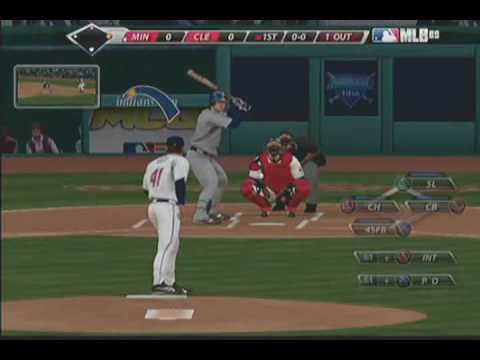 MLB 09 the Show 1995 Cleveland Indians gameplay pt1