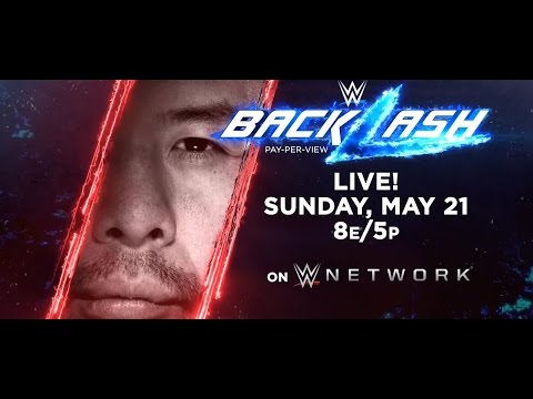 Shinsuke Nakamura is coming to WWE Backlash on May 21