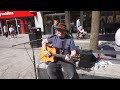 Johnny larsen sings the joker by the steve miller band in church street liverpool