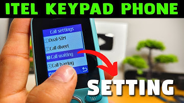 Call Waiting Setting Active And Deactivated ( Itel Keypad Phone ) #itel