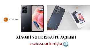 Xiaomi Redmi Note 12 Sıfırdan Kutu Açılımı ?