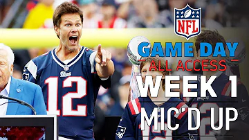 NFL Week 1 Mic'd Up, "a lot of wisdom to be gleaned from Kung Fu Panda" | Game Day All Access