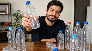 Why throw away plastic bottles? Make amazing things out of them.