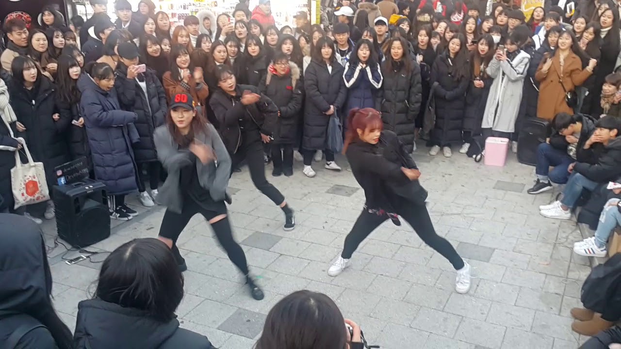 [디벨롭☆DEVELOP]EXO ☆전야 (THE EVE)☆ COVER 홍대버스킹 20171225월 [Hongdae Kpop Street Dance]