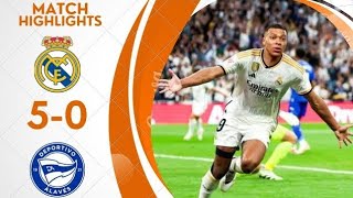 Real Madrid VS Deportivo Alaves || All Goals