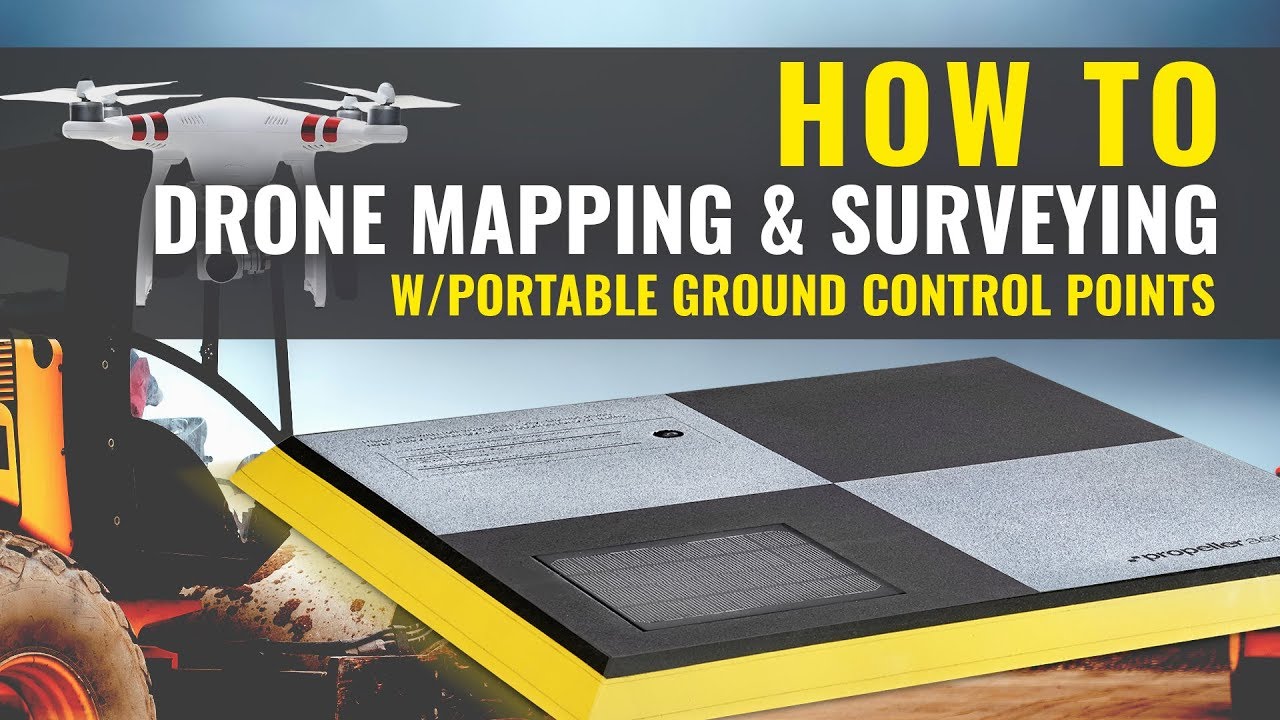 Drone Mapping \U0026 Surveying - How To Use Portable Ground Control Points