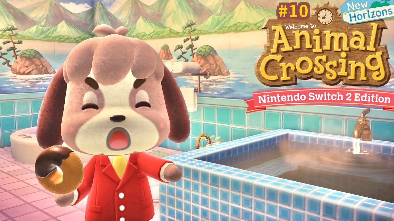 Déco Spa détente de Max 🏨 Hôtel Chambre VIP 🏝️ Animal Crossing New Horizons 767 Let's play Switch 2