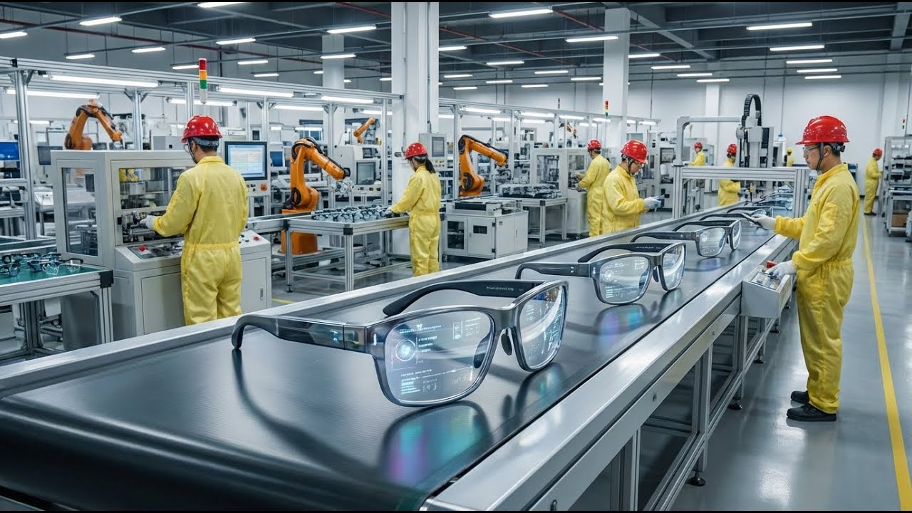 Inside the AR Lab: Manufacturing Optical Waveguide AR Glasses (Full ...