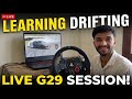 INDIAN Carguy learning drifting on a sim #indiangaming #drift #simdrifting #assettocorsa #beamng