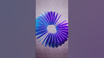 Blender 3D Modeling | Abstract Circling loop #loop  #3dmodeling #shorts