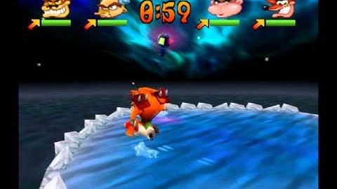 Crash Bash - Warp Rooms 1: Ruins - 02) Polar Panic Lv. 1