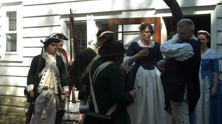 John Fell Arrest Re-enactment