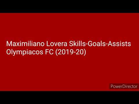 Maximiliano Lovera Skills-Goals-Assists Olympiacos FC (2019-20)