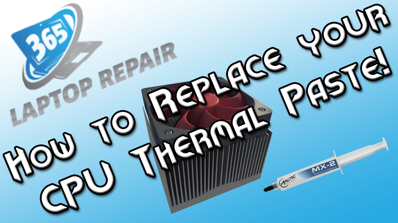 The Right Way to Apply Thermal Paste to CPU Heat Sinks By 365 YouTube